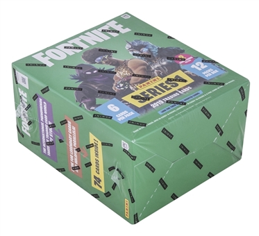 2019 Panini Fortnite Series I Mega Boxes USA Print (12 Packs + 2 Cracked Ice)